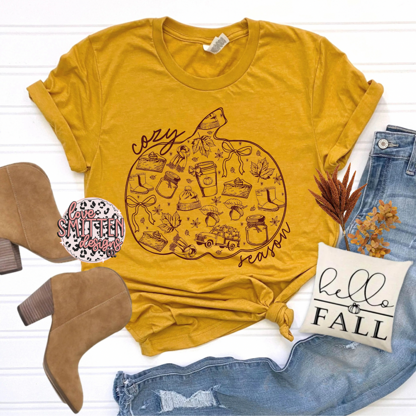 Cozy Season Pumpkin