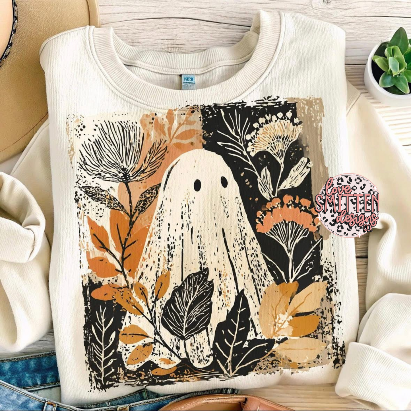 Fall Ghost Floral