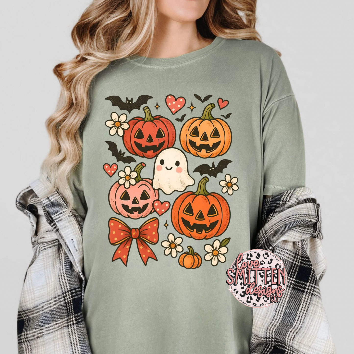 Cutesy Ghost Pumpkins