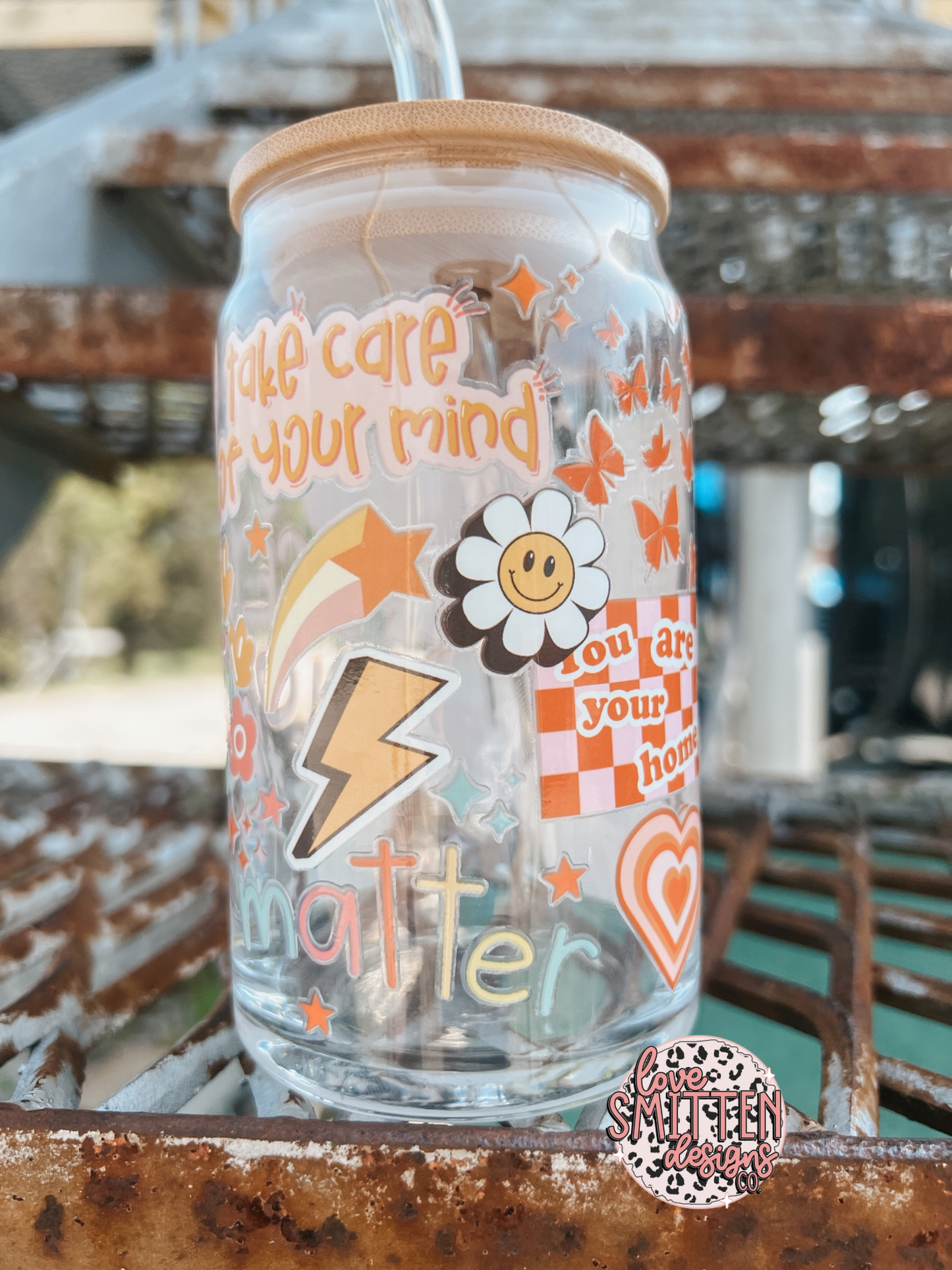 Self Love Glass Can