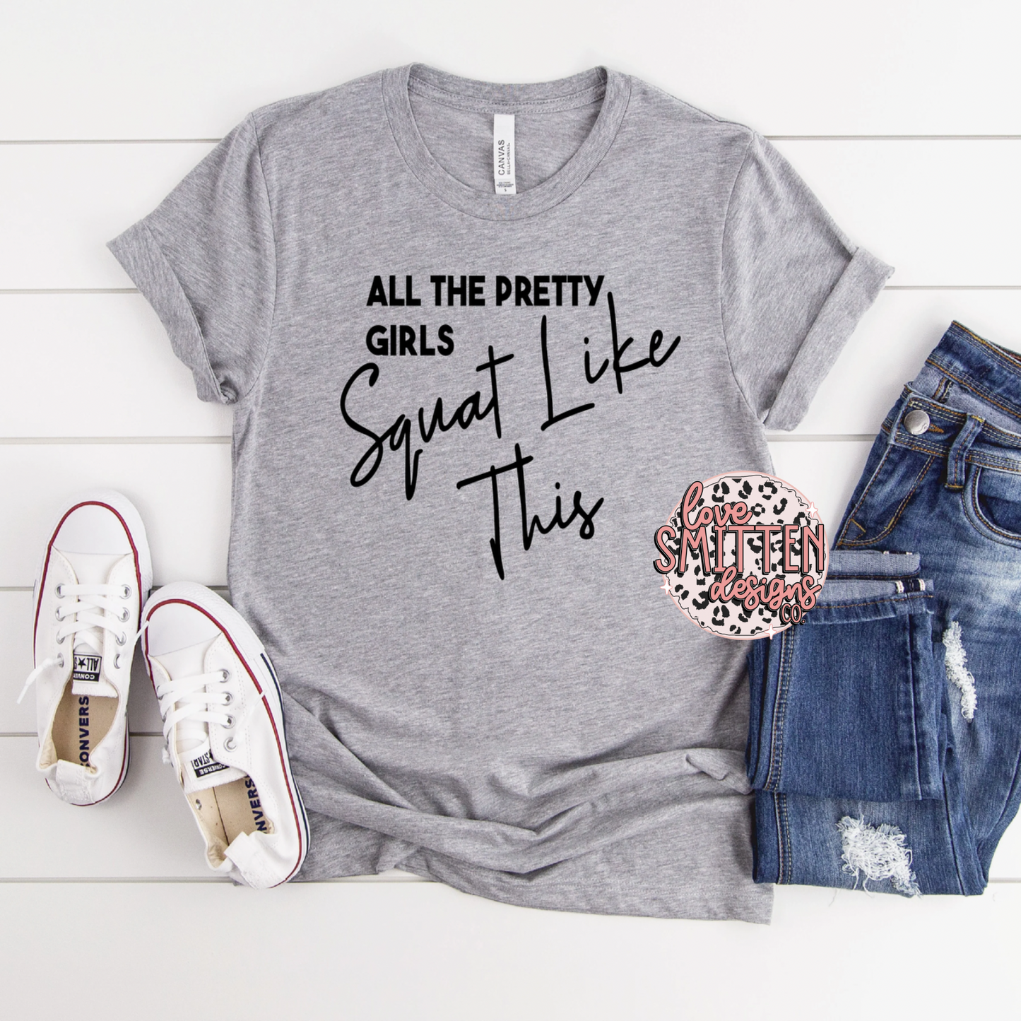Squat Like This Tee or Tank
