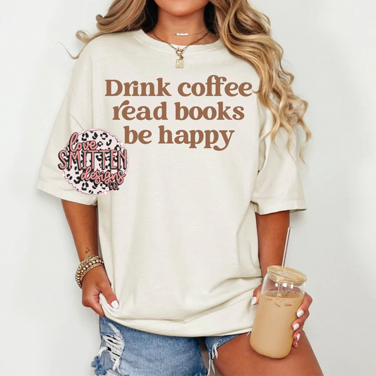 Coffee, Read, Happy