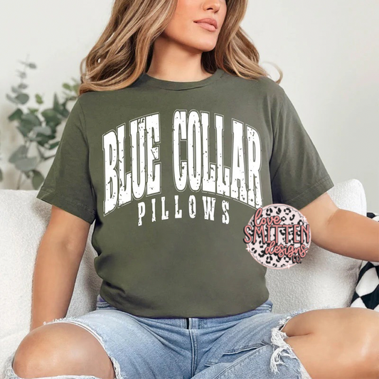 Blue Collar Pillows