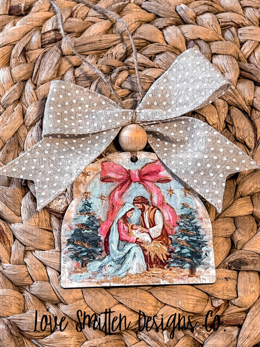 Nativity Scene Ornament