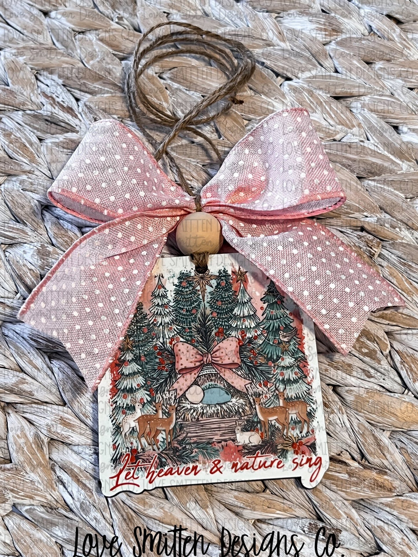 Let Heaven and Nature Sing Ornament