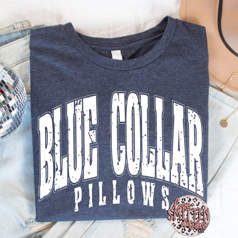 Blue Collar Pillows