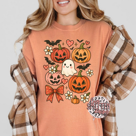 Cutesy Ghost Pumpkins