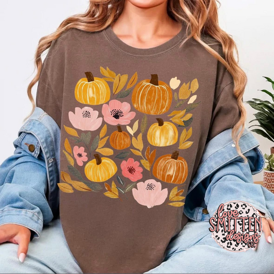 Floral Pumpkins