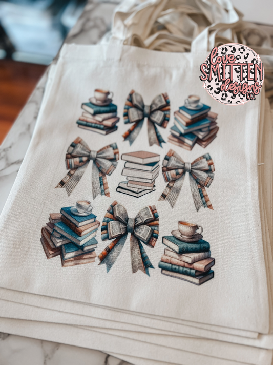 Book and Bow Tote