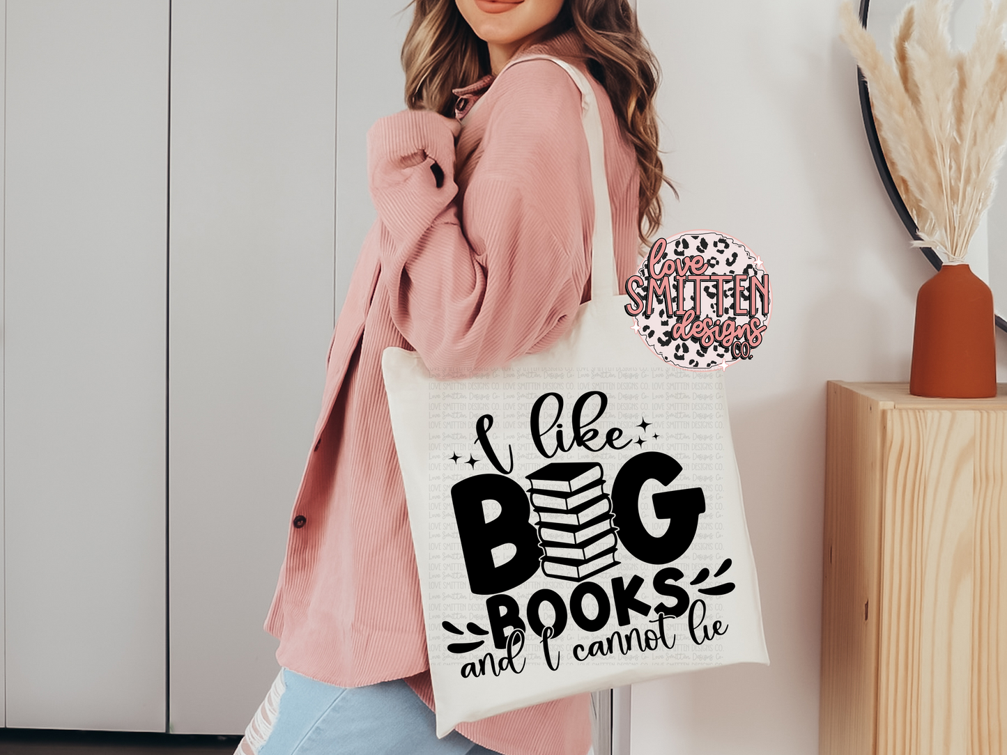 I Like Big Books Tote Bag