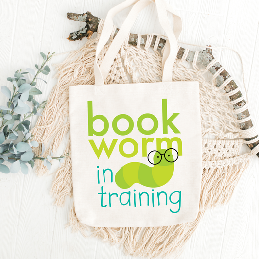 Bookworm Tote Bag