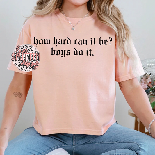 Boys Do It