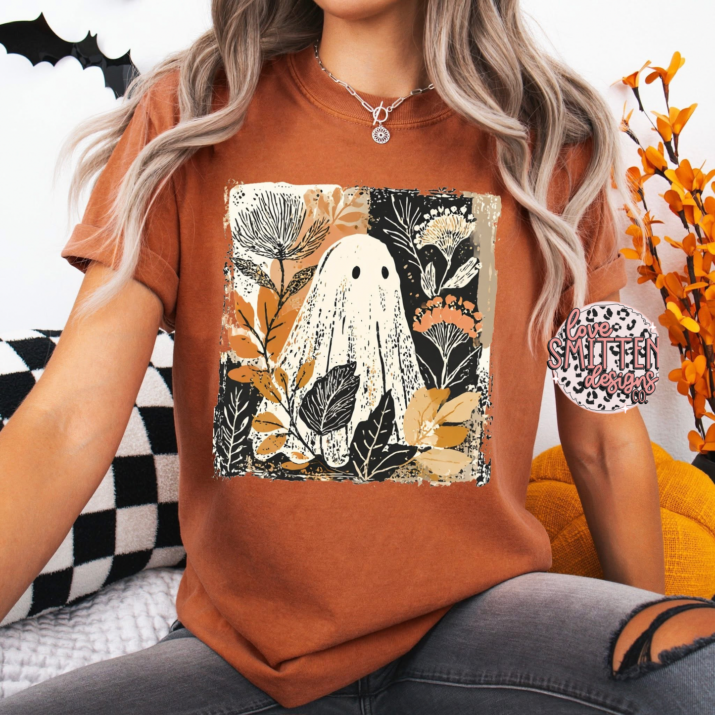 Fall Ghost Floral