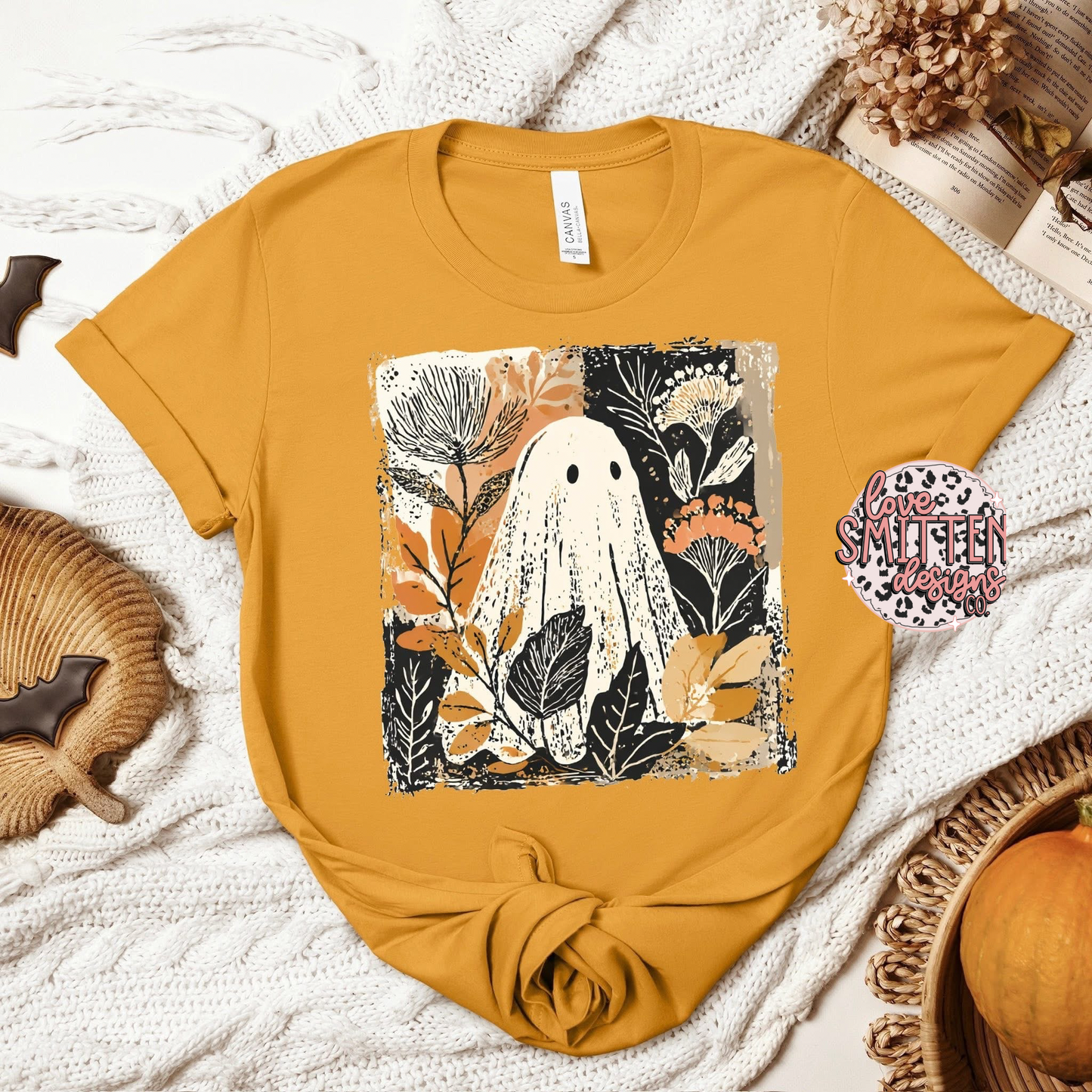 Fall Ghost Floral