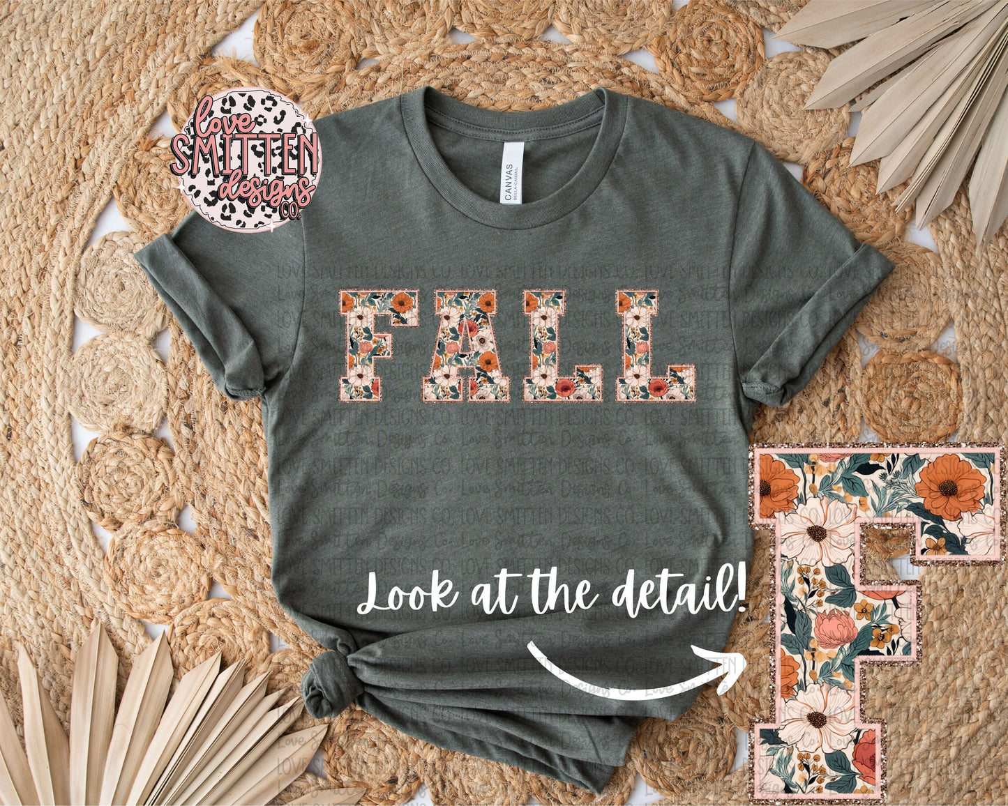 Floral Fall Sweatshirt or Tee