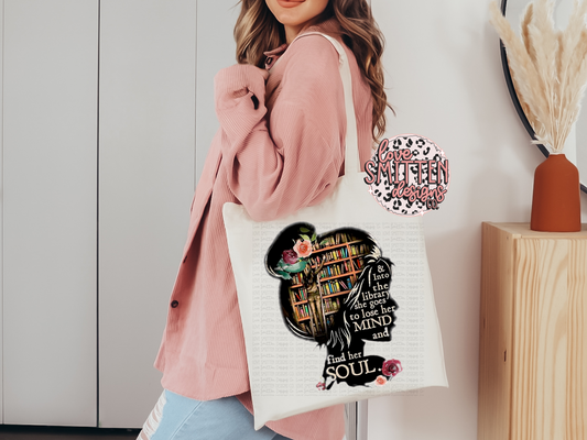 Find Her Soul Tote Bag