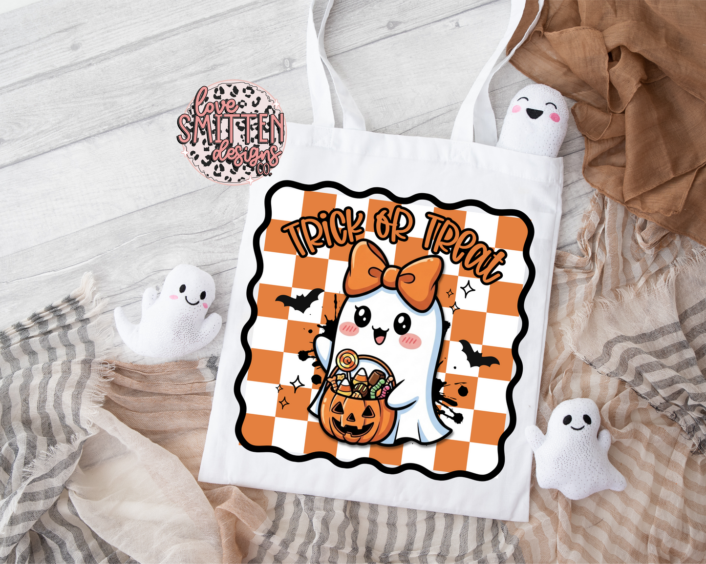 Girls Ghost Trick or Treat