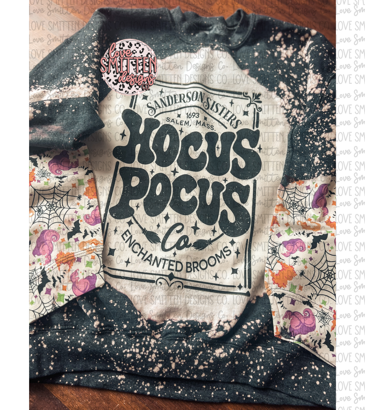 Hocus Pocus Bleached Sweatshirt