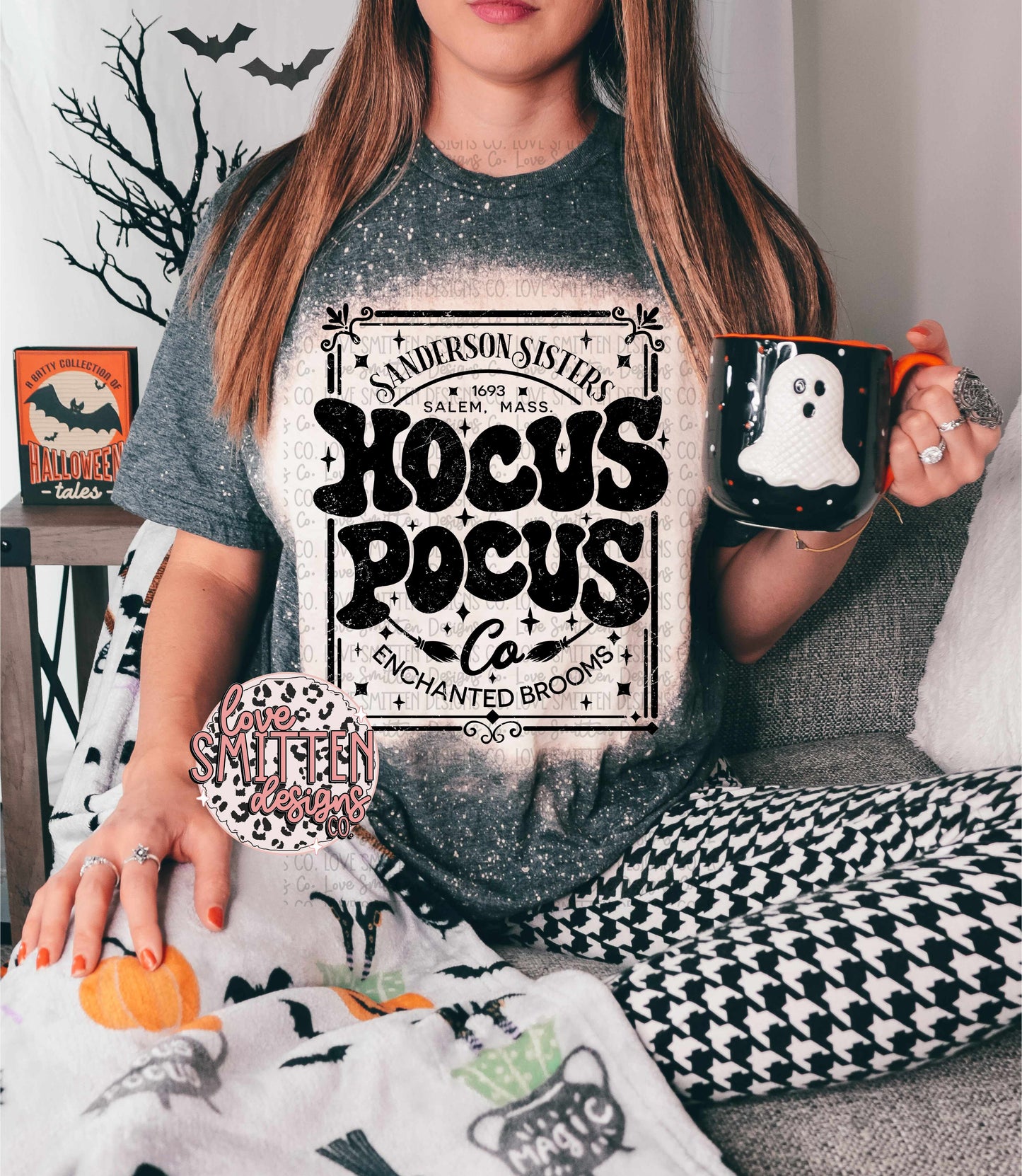 Hocus Pocus Bleached Sweatshirt