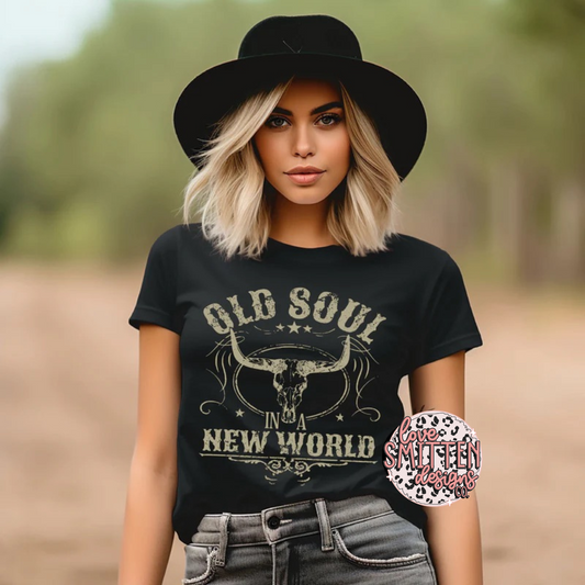 Old Soul New World Tee