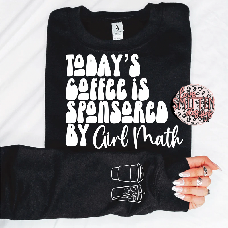 Coffee Girl Math Tee or Sweatshirt