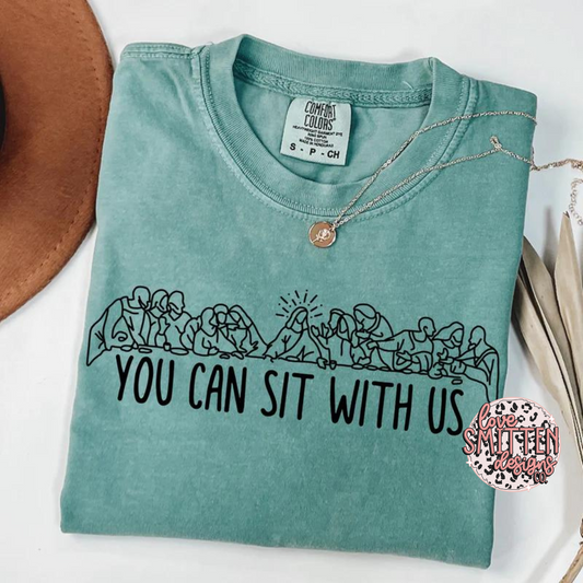 Sit With Us Tee or Sweatshirt