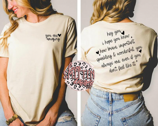 Hey You Tee or Sweatshirt