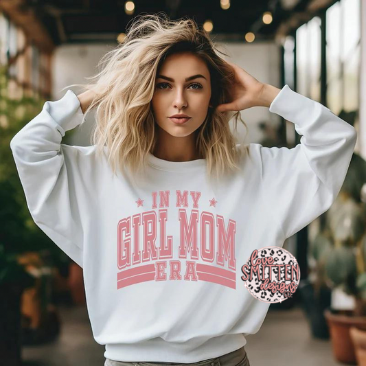 Girl Mom Era Tee or Sweatshirt