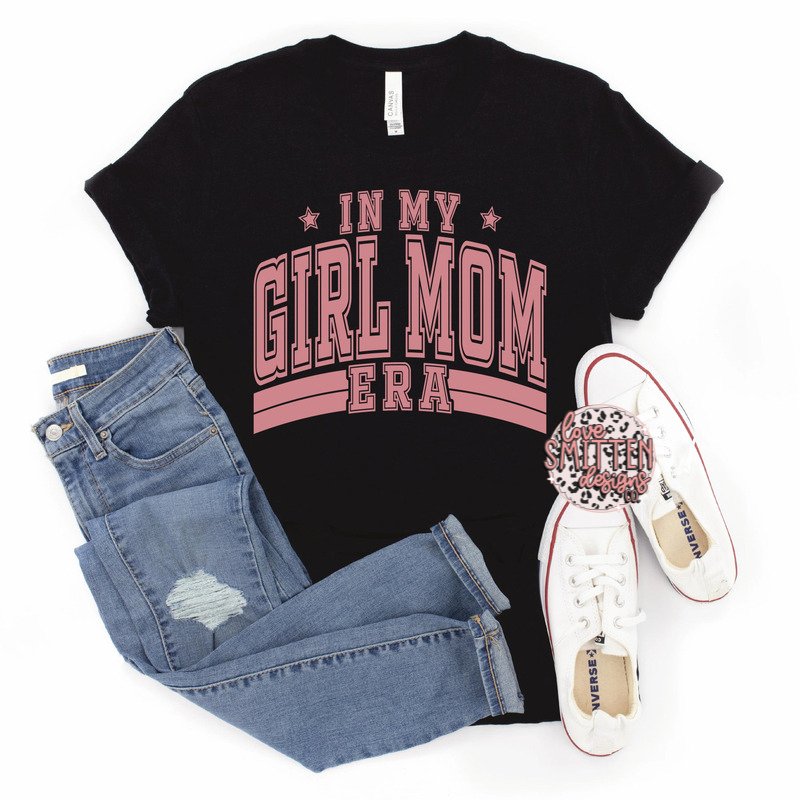 Girl Mom Era Tee or Sweatshirt