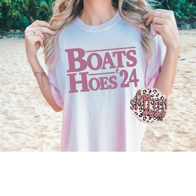 Boats & Hoes Pink