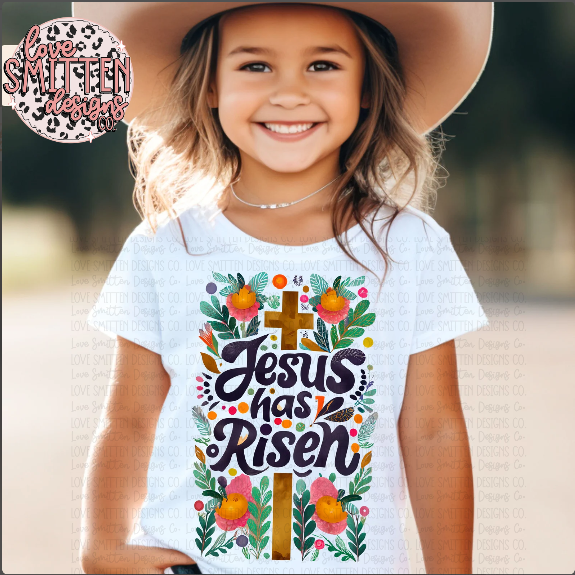 Jesus Has Risen Kids Tee