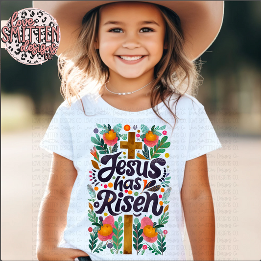 Jesus Has Risen Kids Tee