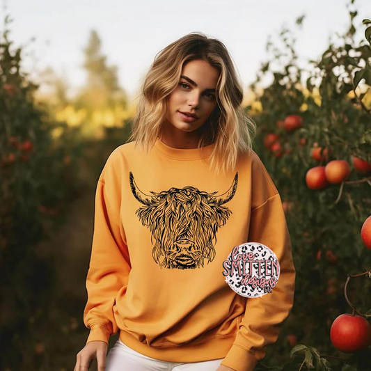 Highland Cow Tee or Sweatshirt