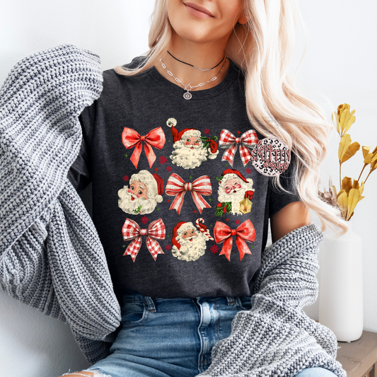 Vintage Santa Bows