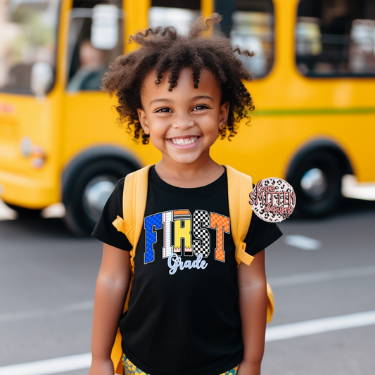 Boys School Grade Tee