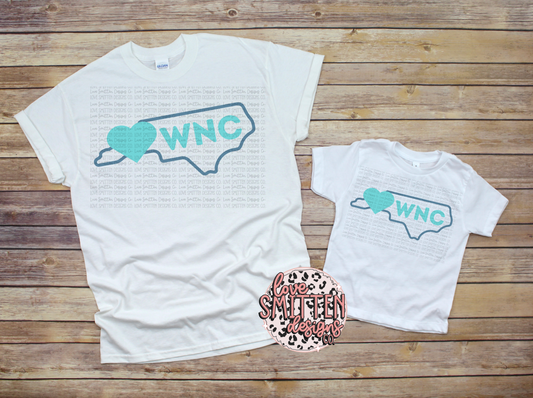 Love WNC Tee or Sweatshirt