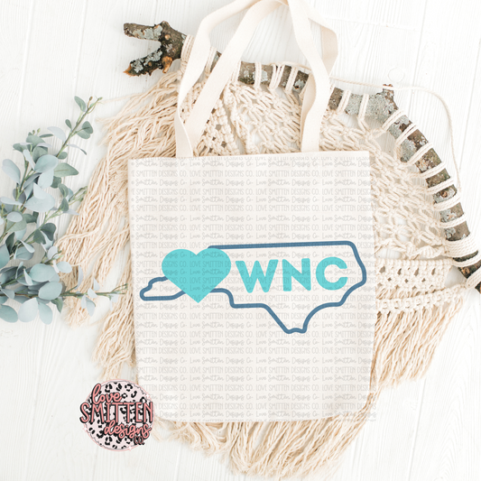 LOVE WNC Tote Bag