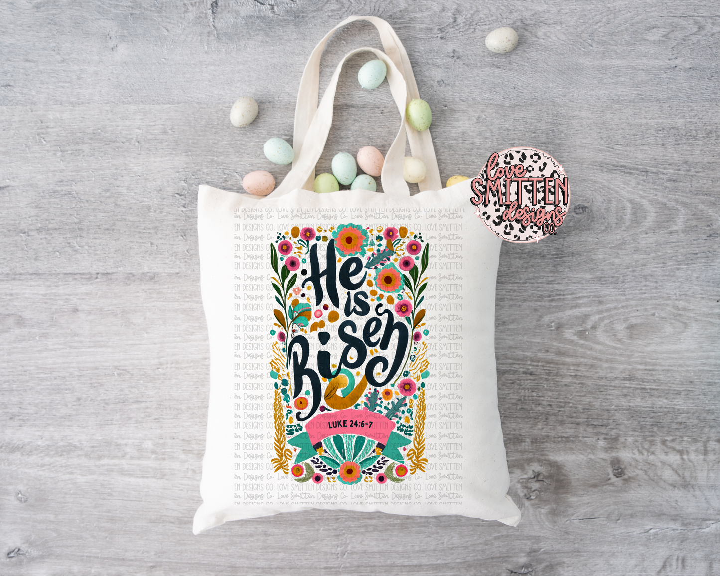 He is Risen Tote Bag