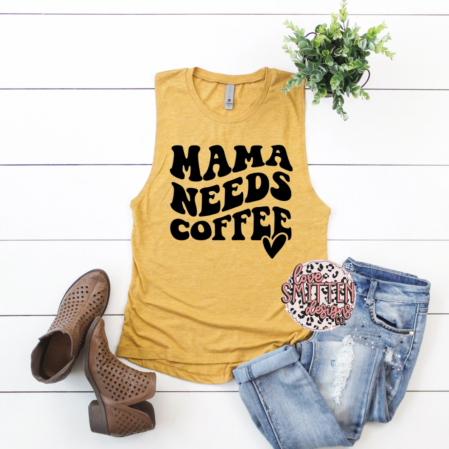 Mama Needs Coffee Tee or Tank