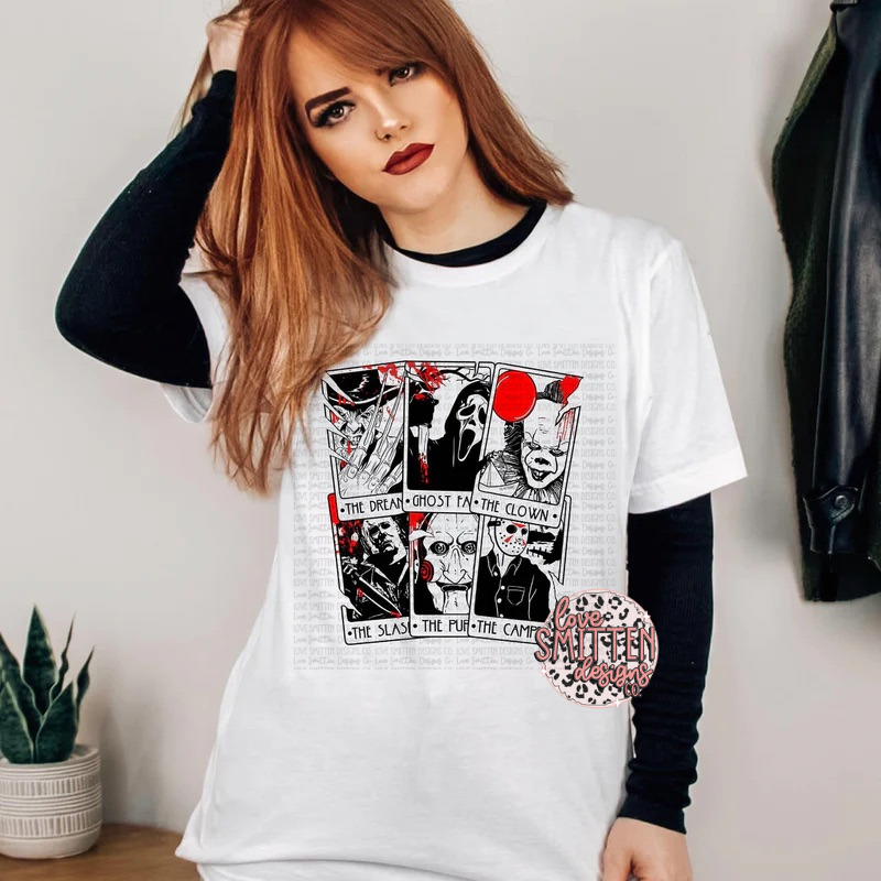 Slasher Tarot Card Tee