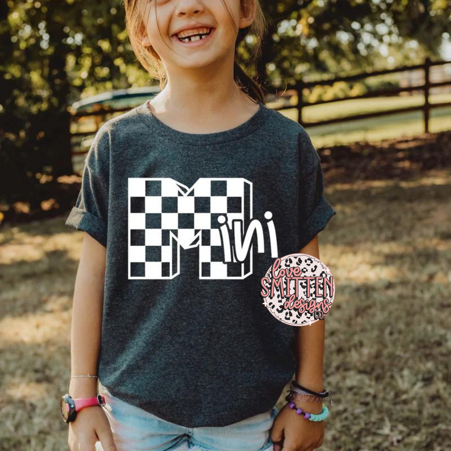 KIDS Checkered Mini Tee