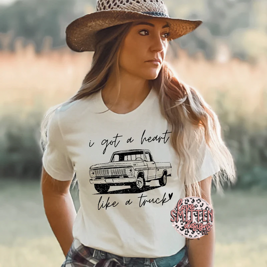 Heart Like a Truck Tee