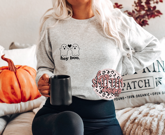 Hey Boo Pocket Image Tee