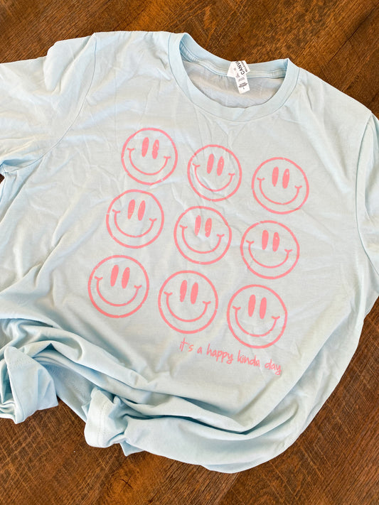 It's a Happy Kind of Day Smiley Tee