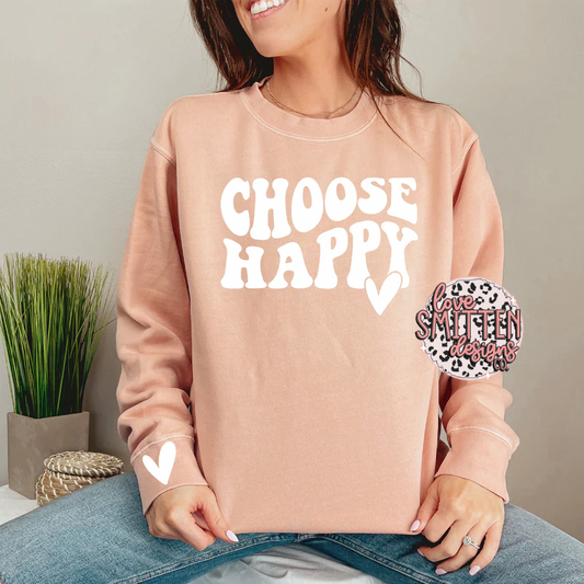 Choose Happy Sweatshirt