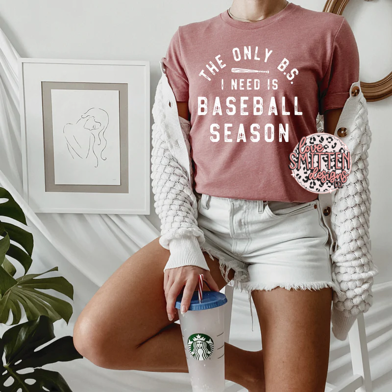 BS Baseball Tee