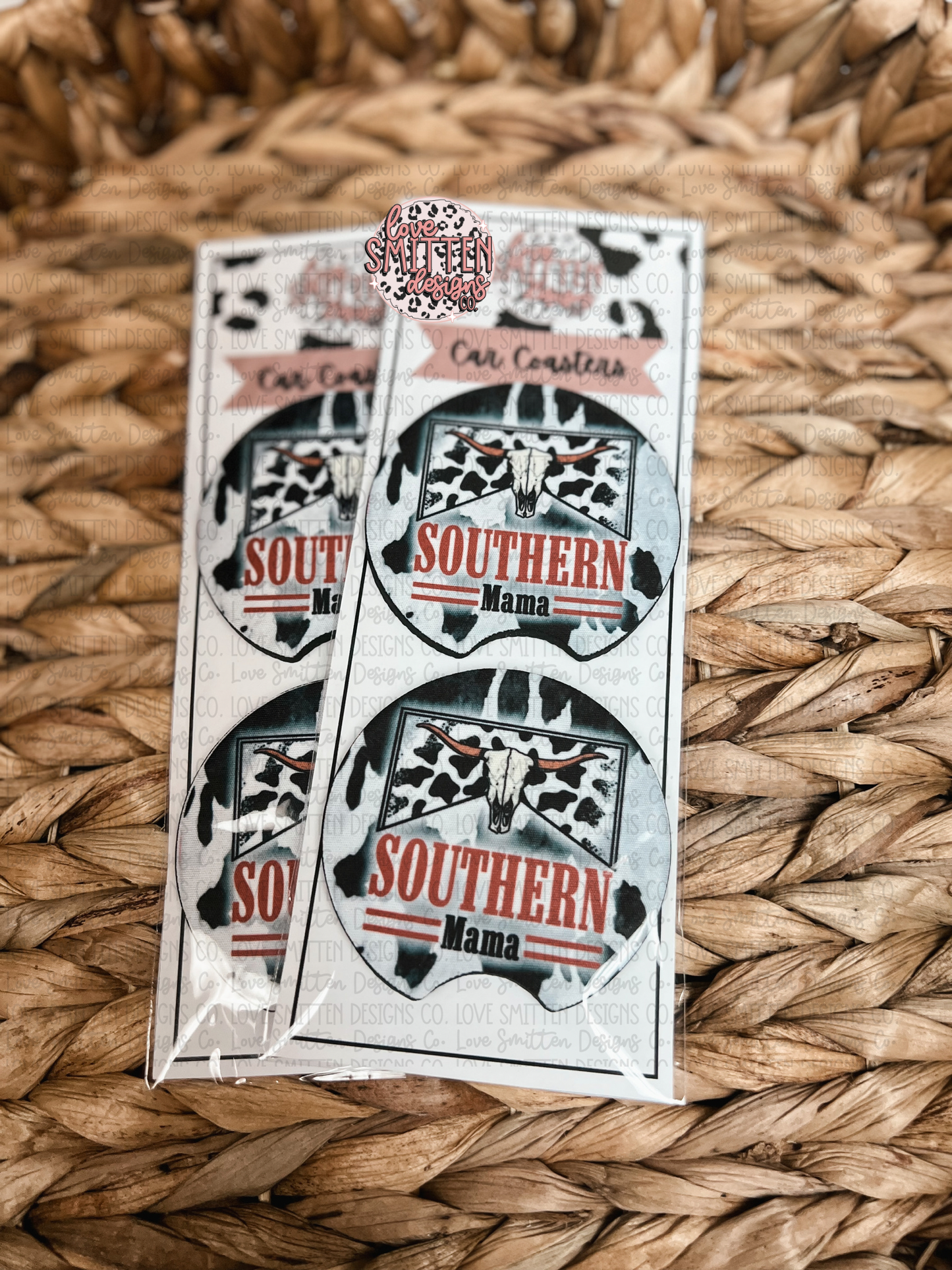 Southern Mama Car Coasters