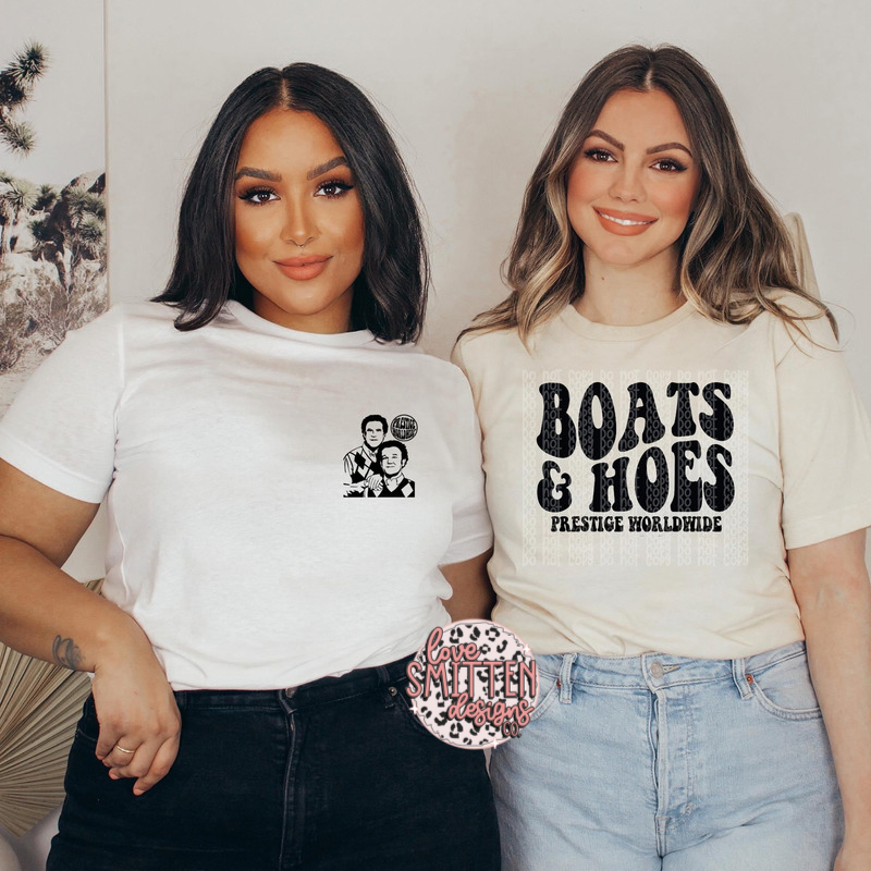 Boats and Hoes Tee